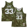 Incantevole Bellissimo Larry Bird Boston Celtics Hardwood Classics 1985/86 Ghost Green Swingman Jersey Camo