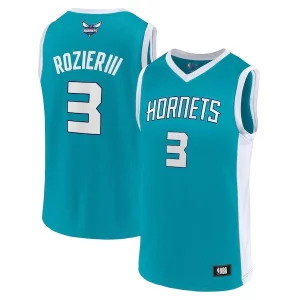 Accattivante Eccezionale Men's Terry Rozier Teal Charlotte Hornets Player Jersey