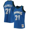 Resistente Carino Kevin Garnett Minnesota Timberwolves 2003/04 Hardwood Classics NBA 75th Anniversary Diamond Swingman Jersey Blue