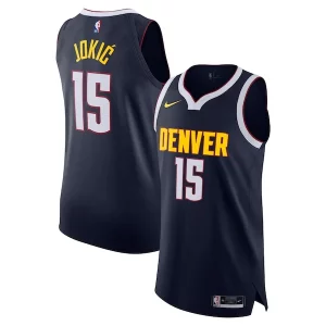 Accattivante Trendy Nikola Jokic Denver Nuggets Nike Authentic Jersey Icon Edition Navy
