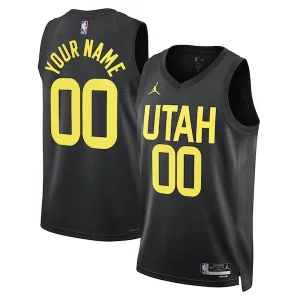 Delizioso Versatile Gorgeous Utah Jazz Jordan Brand Unisex 2022/23 Swingman Custom Jersey Statement Edition Black