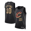 Trendy Darius Garland Cleveland Cavaliers Jordan Brand Unisex Swingman Jersey Statement Edition Black