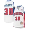 Raffinato Robusto Fascinante Rasheed Wallace Detroit Pistons Youth 2003/04 Hardwood Classics Swingman Jersey White
