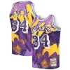 Bellissimo Shaquille O'Neal Los Angeles Lakers Hardwood Classics 1996/97 Hyper Hoops Swingman Jersey Purple