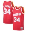 Magnifico Delizioso Hakeem Olajuwon Houston Rockets 1993/94 Hardwood Classics Swingman Jersey Red