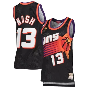 Versatile Steve Nash Phoenix Suns Women's Hardwood Classics Swingman Jersey Black