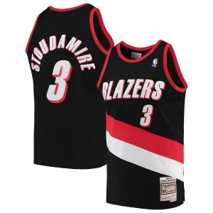 Elegante Damon Stoudamire Portland Trail Blazers 1999/00 Hardwood Classics Swingman Jersey Black