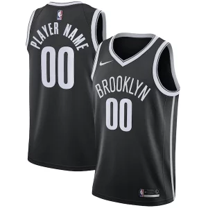 Classico Splendido Raffinato Brooklyn Nets Nike 2020/21 Swingman Custom Jersey Icon Edition Black