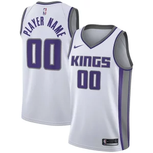 Resistente Comodo Prestigioso Sacramento Kings Nike Swingman Custom Jersey White Association Edition