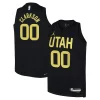 Duraturo Jordan Clarkson Utah Jazz Jordan Brand Youth Swingman Jersey Statement Edition Black