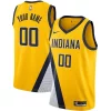 Delizioso Stupendo Indiana Pacers Nike 2019/20 Custom Swingman Jersey Yellow Statement Edition