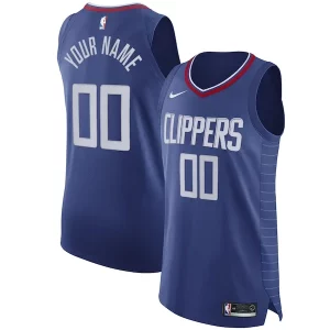 Eccezionale Lussuoso LA Clippers Nike 2020/21 Authentic Custom Jersey Blue Icon Edition