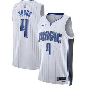 Moderno Jalen Suggs Orlando Magic Nike Unisex Swingman Jersey Association Edition White/Black
