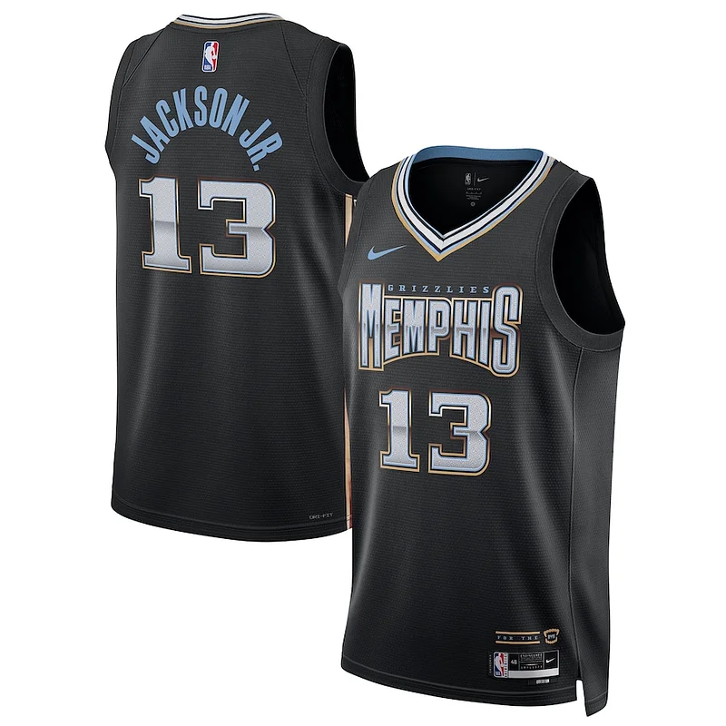 Eccezionale Stupendo Jaren Jackson Jr. Memphis Grizzlies Nike Unisex 2022/23 Swingman Jersey City Edition Black