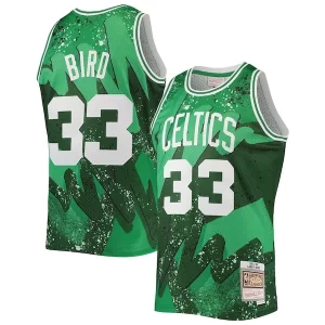 Bellissimo Larry Bird Boston Celtics Hardwood Classics 1985/86 Hyper Hoops Swingman Jersey Kelly Green