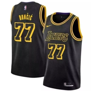 Splendido Luka Dončić Los Angeles Lakers Nike Mamba Edition Jersey Black