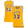 Classico Splendido Robusto Magic Johnson Los Angeles Lakers Women's 1984/85 Hardwood Classics Swingman Jersey Gold