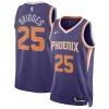 Carino Mikal Bridges Phoenix Suns Nike Unisex Swingman Jersey Icon Edition Purple/White