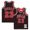 Prestigioso Michael Jordan Chicago Bulls Toddler 1996/97 Hardwood Classics Authentic Jersey Black/Red/White