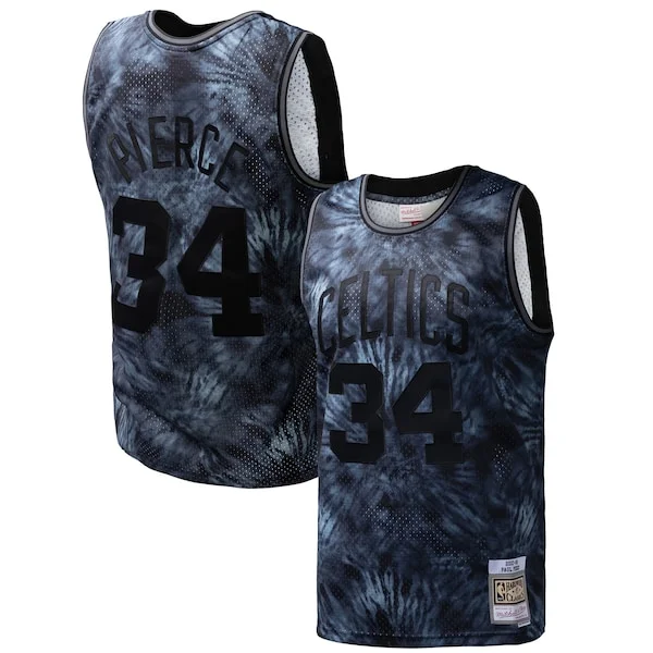 Bellissimo Fascinante Paul Pierce Boston Celtics Hardwood Classics 2007/08 Tie Dye Swingman Jersey Black