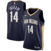 Gorgeous Ottimo Brandon Ingram New Orleans Pelicans Nike Unisex Swingman Jersey Icon Edition Navy