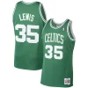 Stupendo Moderno Reggie Lewis Boston Celtics 1987/88 Hardwood Classics Swingman Jersey Kelly Green