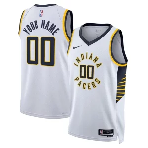 Duraturo Classico Indiana Pacers Nike Unisex Swingman Custom Jersey White Association Edition