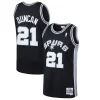 Versatile Tim Duncan San Antonio Spurs 1998/99 Hardwood Classics Swingman Jersey Black