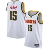 Fantastico Nikola Jokic Denver Nuggets Nike Unisex Swingman Jersey Association Edition White/Navy