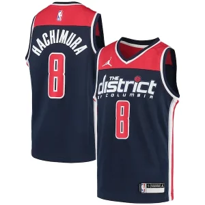 Meraviglioso Rui Hachimura Washington Wizards Jordan Brand Youth 2020/21 Swingman Player Jersey Statement Edition Navy