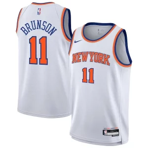 Carino Moderno Eccezionale Jalen Brunson New York Knicks Nike Youth Association Swingman Jersey White
