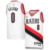 Elegante Magnifico Damian Lillard Portland Trail Blazers Nike Youth Swingman Jersey Association Edition White