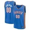 Fantastico Robusto Eccezionale Oklahoma City Thunder Fast Break Custom Replica Jersey Icon Edition Blue