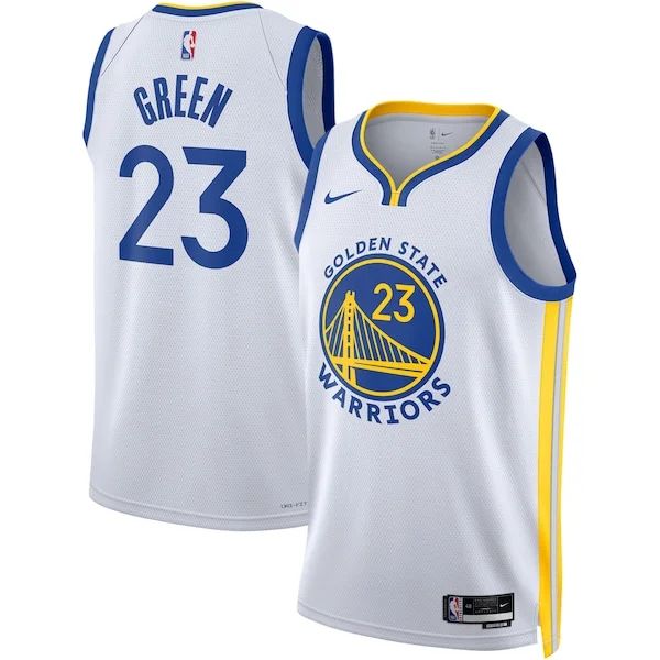 Robusto Trendy Delizioso Draymond Green Golden State Warriors Nike Unisex Swingman Jersey Association Edition White/Royal