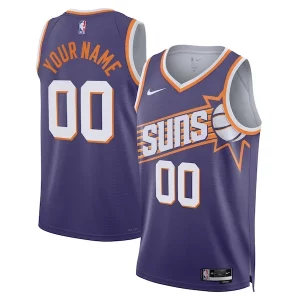 Fantastico Sofisticato Attraente Phoenix Suns Nike Unisex Swingman Custom Jersey Purple Icon Edition