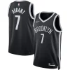 Incantevole Kevin Durant Brooklyn Nets Nike Unisex Swingman Jersey Icon Edition Black/White
