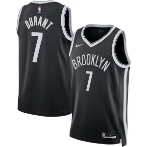 Incantevole Kevin Durant Brooklyn Nets Nike Unisex Swingman Jersey Icon Edition Black/White