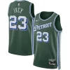 Sofisticato Trendy Splendido Jaden Ivey Detroit Pistons Nike 2022/23 Swingman Jersey City Edition Green