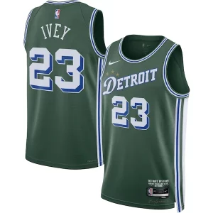 Sofisticato Trendy Splendido Jaden Ivey Detroit Pistons Nike 2022/23 Swingman Jersey City Edition Green
