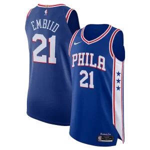 Comodo Moderno Joel Embiid Philadelphia 76ers Nike Authentic Jersey Association Edition Royal