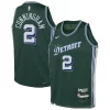 Pratico Cade Cunningham Detroit Pistons Nike Youth 2022/23 Swingman Jersey City Edition Green