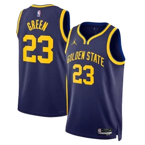 Fantastico Draymond Green Golden State Warriors Jordan Brand Unisex Swingman Jersey Statement Edition Navy
