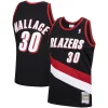 Fantastico Robusto Rasheed Wallace Portland Trail Blazers 1999/00 Hardwood Classics Swingman Jersey Black
