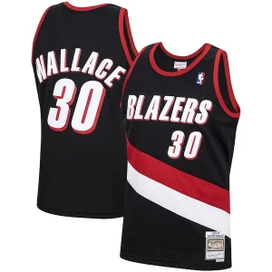 Fantastico Robusto Rasheed Wallace Portland Trail Blazers 1999/00 Hardwood Classics Swingman Jersey Black