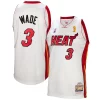 Elegante Carino Dwyane Wade Miami Heat 2005 06 Authentic Player Jersey White