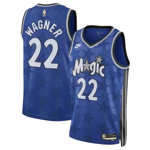 Prestigioso Eccezionale Franz Wagner Orlando Magic Nike Unisex 2023/24 Swingman Jersey Classic Edition Blue