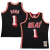 Elegante Chris Bosh Miami Heat 2013/14 Hardwood Classics Swingman Jersey Black