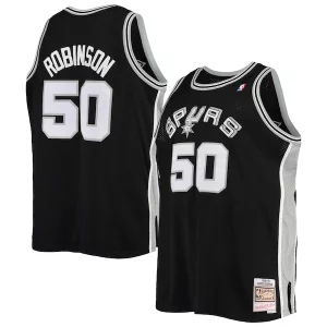 Cool Gorgeous David Robinson San Antonio Spurs 1998/99 Big & Tall Hardwood Classics Swingman Jersey Black