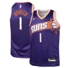 Moderno Gorgeous Devin Booker Phoenix Suns Nike Youth Swingman Jersey Icon Edition Purple