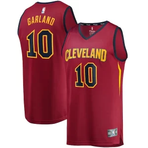 Fascinante Cool Darius Garland Cleveland Cavaliers Youth Replica Fast Break Jersey Wine Icon Edition